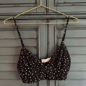 American Threads Black Star Top